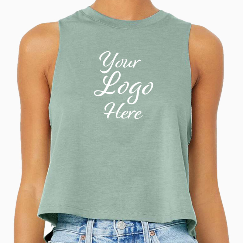 Bella + Canvas Women's Racerback Crop Tank 6682 Women's Racerback Crop Tank Thumbnail