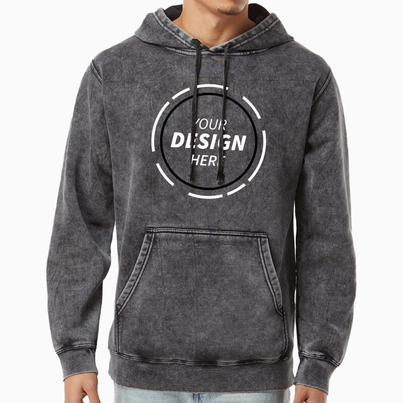 Independent Trading Co. Unisex Midweight Mineral Wash Hooded Sweatshirt PRM4500MW Unisex Midweight Mineral Wash Hooded Sweatshirt Thumbnail
