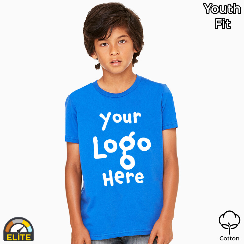 Bella + Canvas Youth Unisex Jersey Tee 3001Y Youth Unisex Jersey Tee Thumbnail