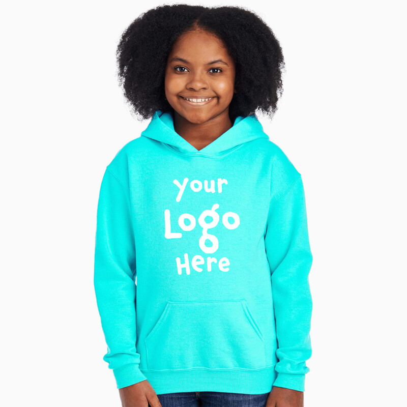 NuBlend® Youth Hooded Sweatshirt Thumbnail