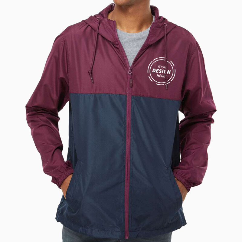 Independent Trading Co. Lightweight Windbreaker Full-Zip Jacket EXP54LWZ Lightweight Windbreaker Full-Zip Jacket Thumbnail