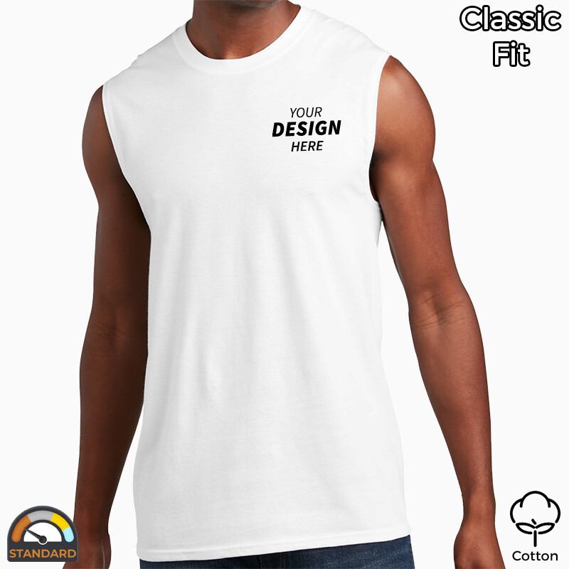Port & Company Core Cotton Sleeveless Tee PC54SL Core Cotton Sleeveless Tee Thumbnail