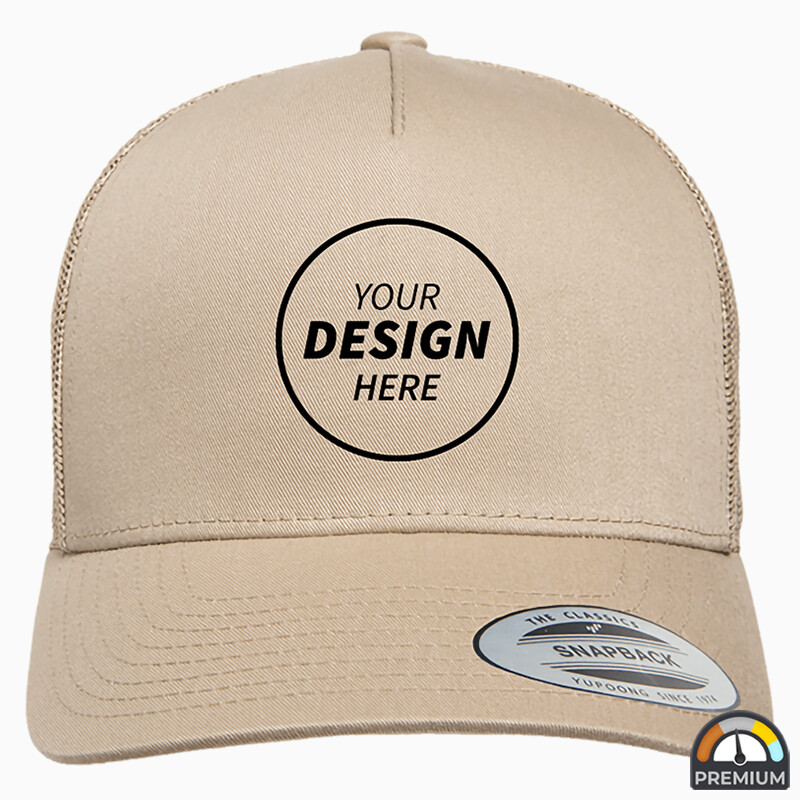 YP Classics Five-Panel Retro Trucker Cap 6506 Five-Panel Retro Trucker Cap Thumbnail