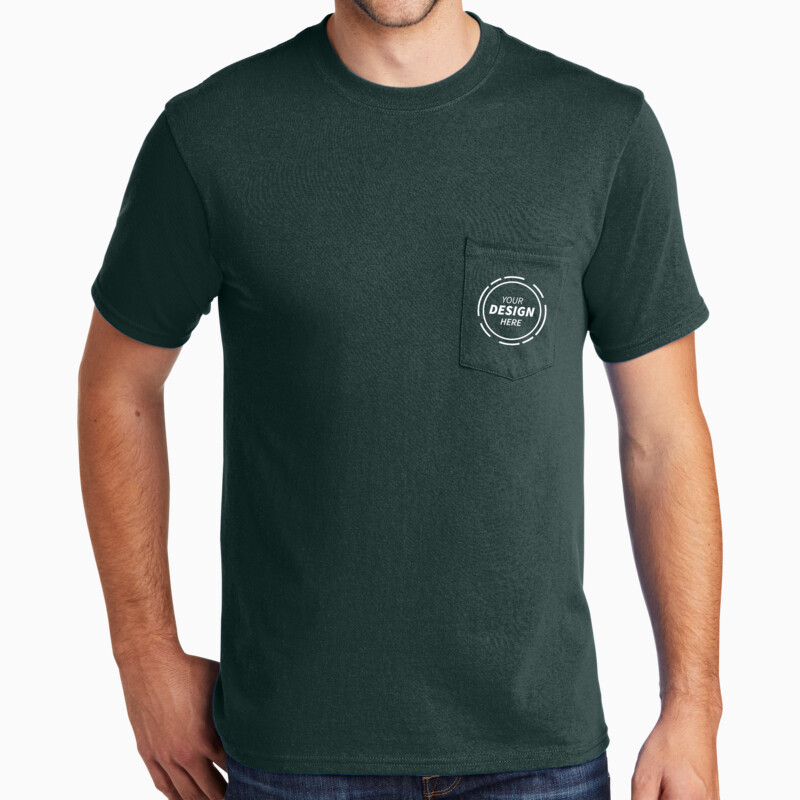 Port & Company Core Cotton Pocket Tee PC54P Core Cotton Pocket Tee Thumbnail