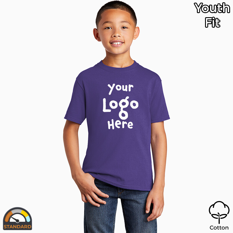 Port & Company Youth Core Cotton Tee PC54Y Youth Core Cotton Tee Thumbnail