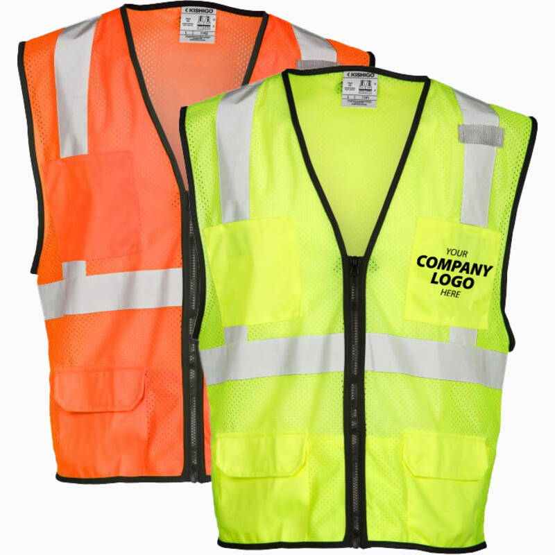 Class 2 Economy Mesh 6-Pocket Vest Thumbnail