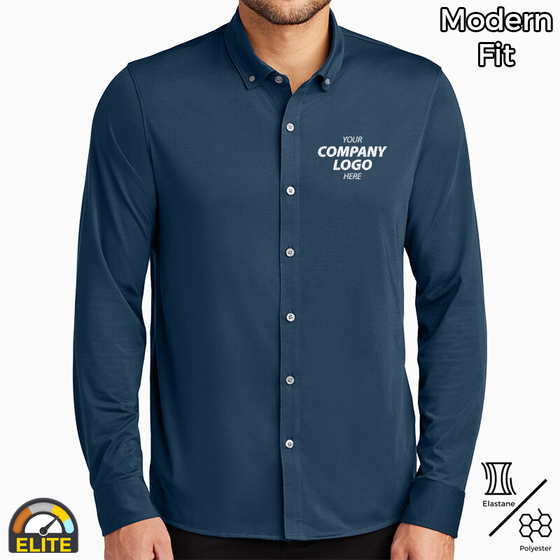 Mercer+Mettle Stretch Jersey Long Sleeve Shirt MM1018 Stretch Jersey Long Sleeve Shirt Thumbnail