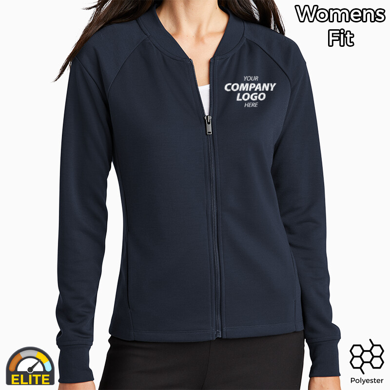 Mercer+Mettle Women's Double Knit Bomber MM3001 Women's Double Knit Bomber Thumbnail