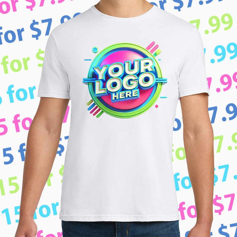 15 for $7.99 White Tee Sale Thumbnail