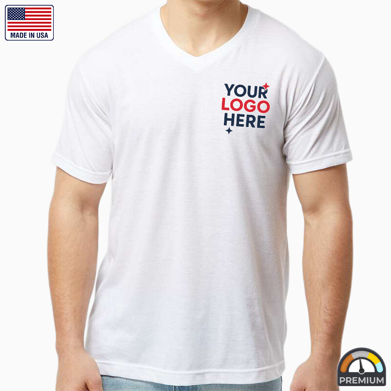 Tultex Poly-Rich V-Neck T-Shirt 207 Poly-Rich V-Neck T-Shirt Thumbnail